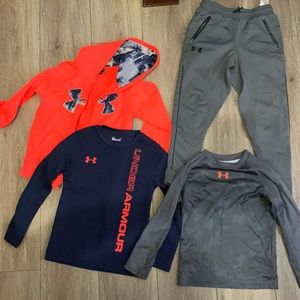 Boys under armour outfit! Great Used Condition! Sz 6